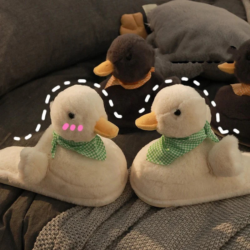 Sevimli ördək ayaqqabı