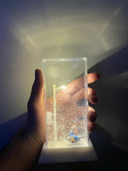 Gecə lampası qar kürəsi