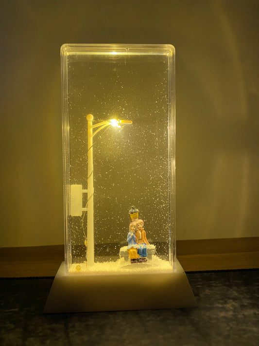 Gecə lampası qar kürəsi